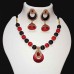 Red & black silk thread jewellery