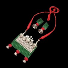 Green Khan fabric jewellery