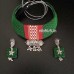 Khan fabric choker & Bangles set