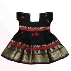 Black traditional frock for Baby Girl