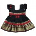 Black traditional frock for Baby Girl