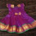 Violet paithani border frock