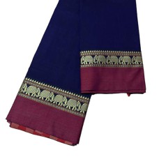 Narayanpet saree in blue colour