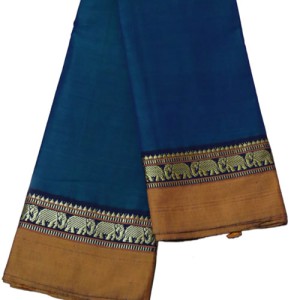 Narayanpet saree in Turquoise colour