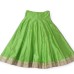 Women's Ethnic long skirt in artificial silk with 5 meter all-round flare