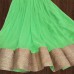 Womens Green net ghagra