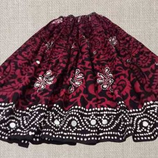 Ethnic skirt for kids in batik print