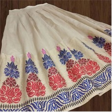 Long skirt for women in cotton chanderi