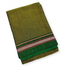 Mehendi/ Emerald green khan maharashtrian saree