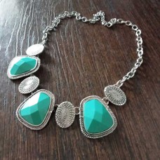 Oxidise Jewellery with matt Turquoise stones