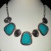 Western everyday jewellery with matt Turquoise stones