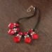 Western everyday jewellery with chunky red stones