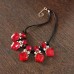 Western everyday jewellery with chunky red stones